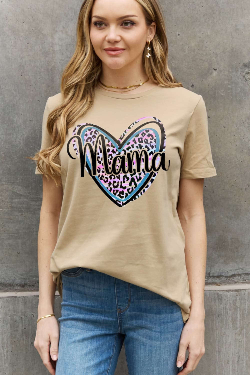 Simply Love Full Size MAMA Graphic Cotton Tee